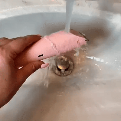 saoo 2 in 1 painless Hair Trimmer waterproof (Color Pink)