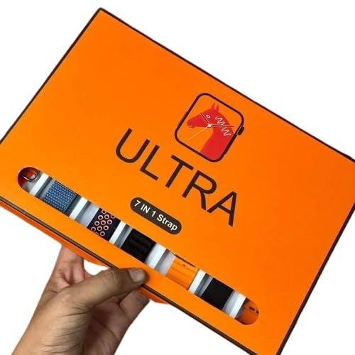 7 in 1 Ultra Smart Watch Straps BIG 2.01 Infinity Display
