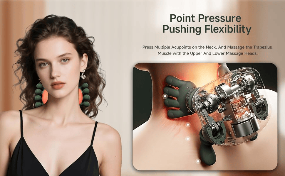 Neck and shoulder massager