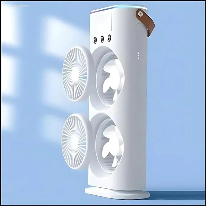 Mini Air Cooler, Double-Ended Spray Cooling