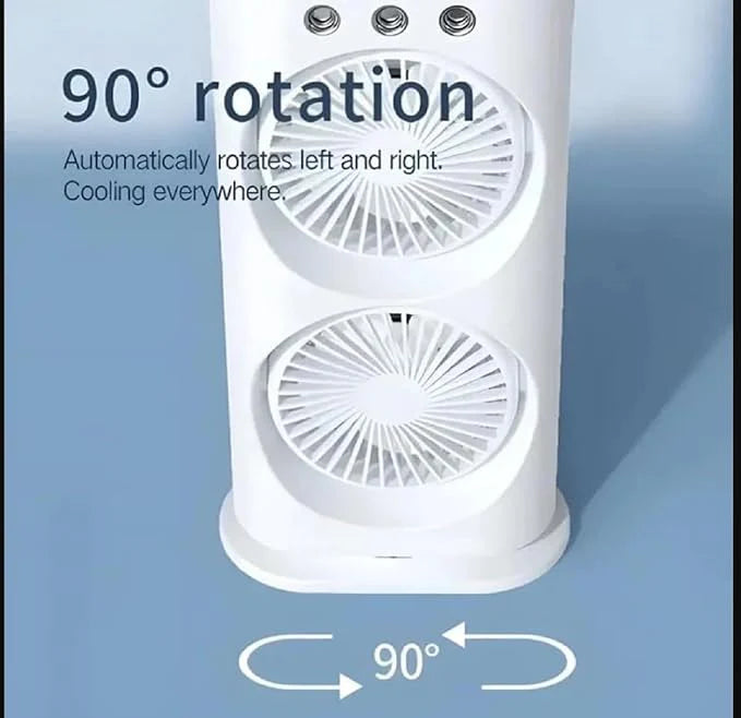 Mini Air Cooler, Double-Ended Spray Cooling