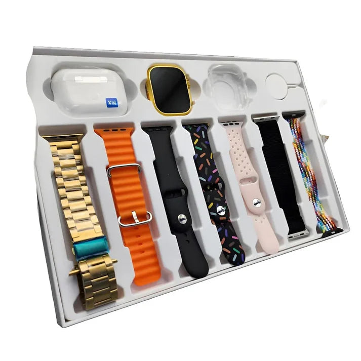 i20 Ultra Max Suit 10-in-1 Bluetooth Calling Smartwatch