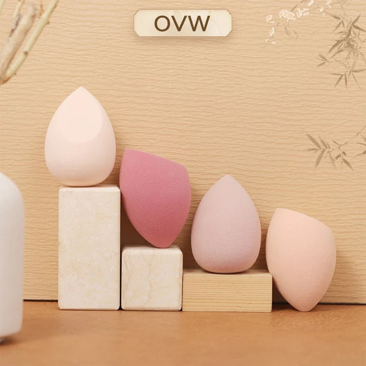 Makeup Puff Set,6 In 1 Beauty Blender Powder Puff Sponge (Multicolor)