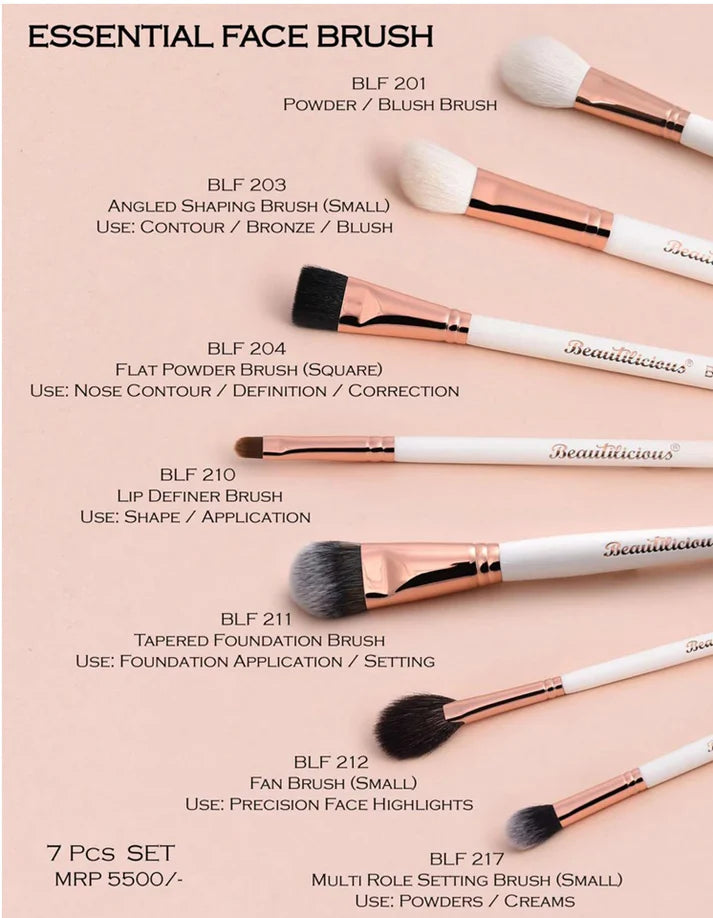 Professional Makeup Brush ( Set of 7 )