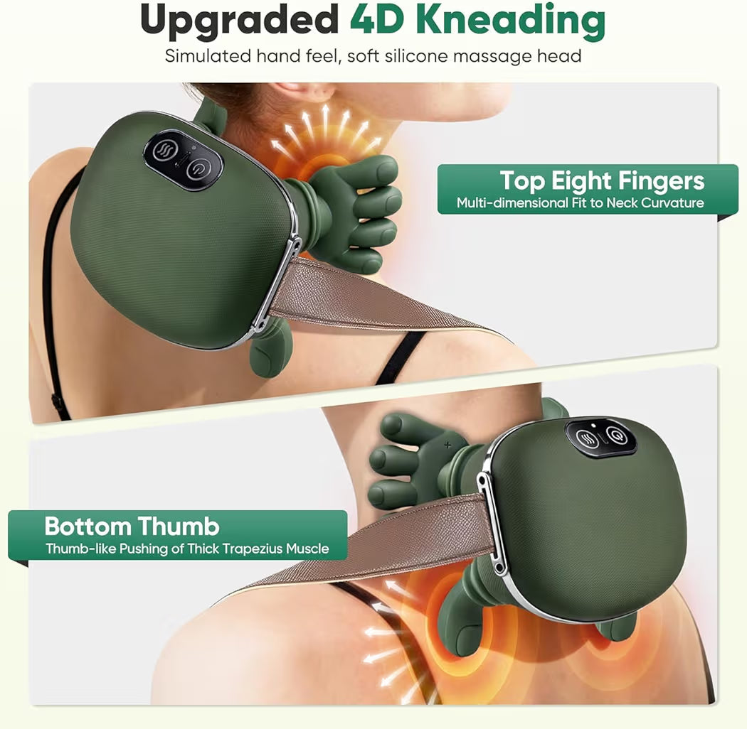 Neck and shoulder massager