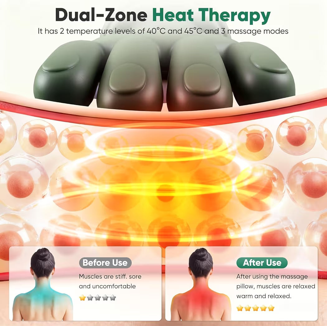 Neck and shoulder massager