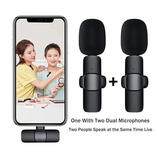 WIRELESS DOUBLE MICROPHONE