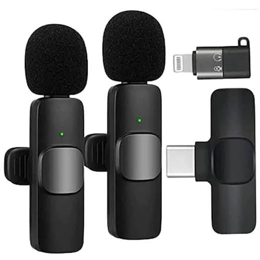 WIRELESS DOUBLE MICROPHONE