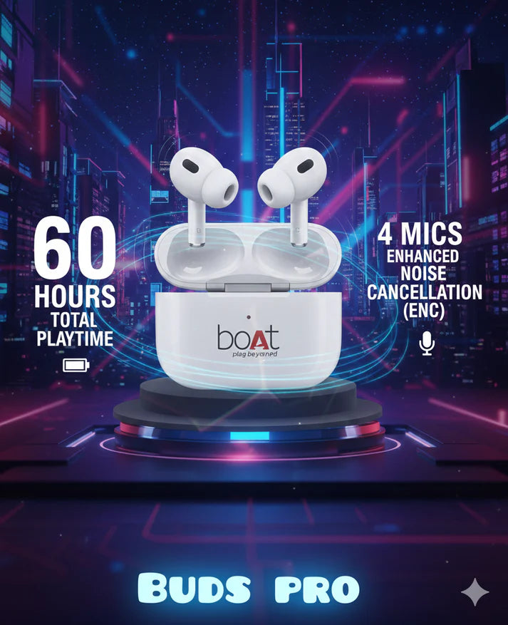 Wireless Earbuds with ASAP Charge" with 13mm Drivers,