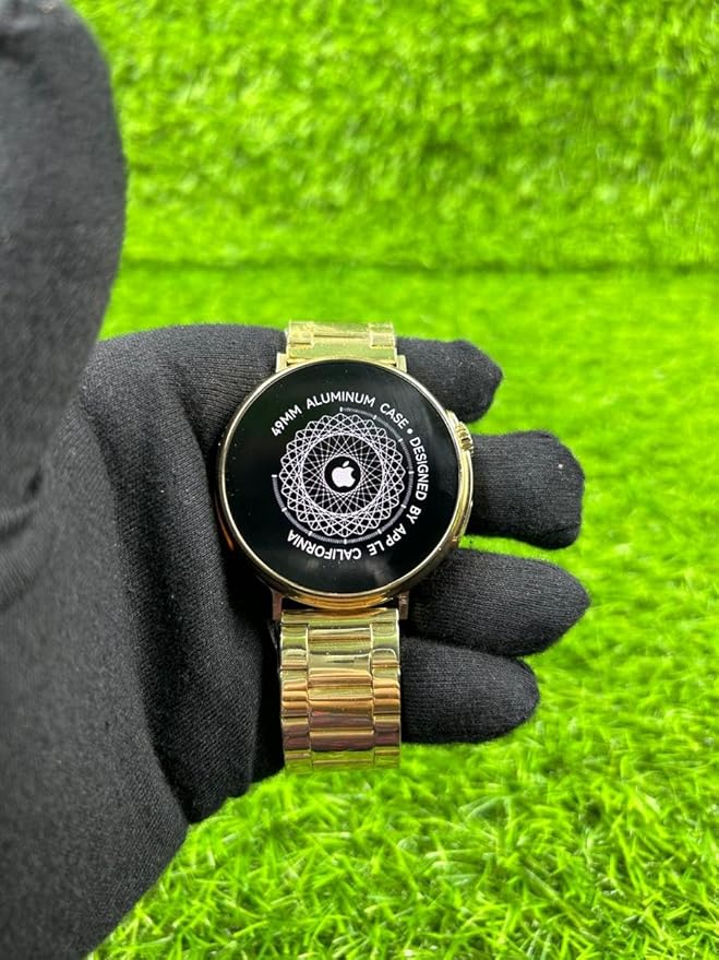 Ultra Pro2 Titanium Case 1.52 Smart Watch In Gold Edition