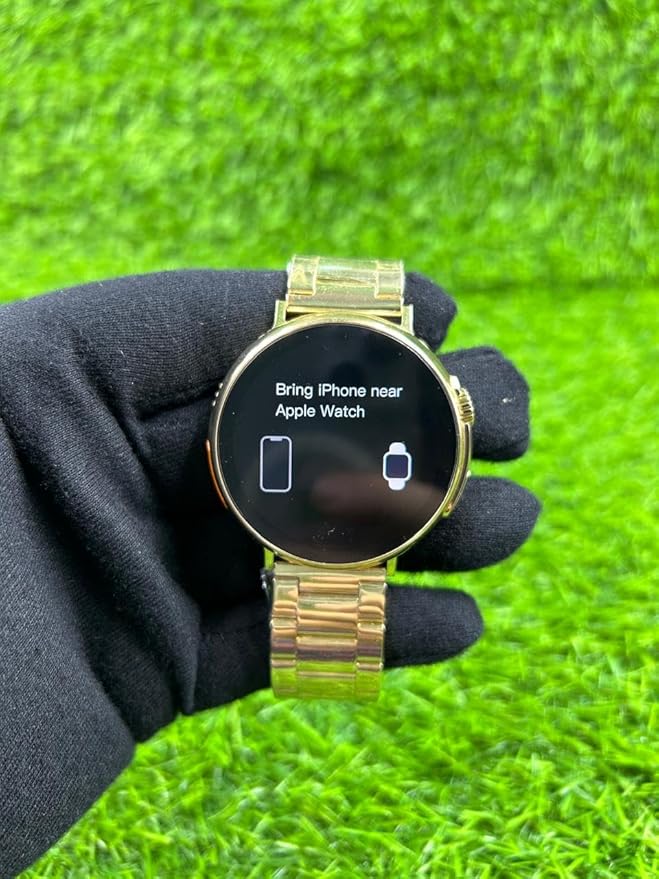 Ultra Pro2 Titanium Case 1.52 Smart Watch In Gold Edition